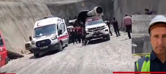 İmamoğlu’nda Tünel İnşaatında Göçük: 1 Ölü, 4 Yaralı