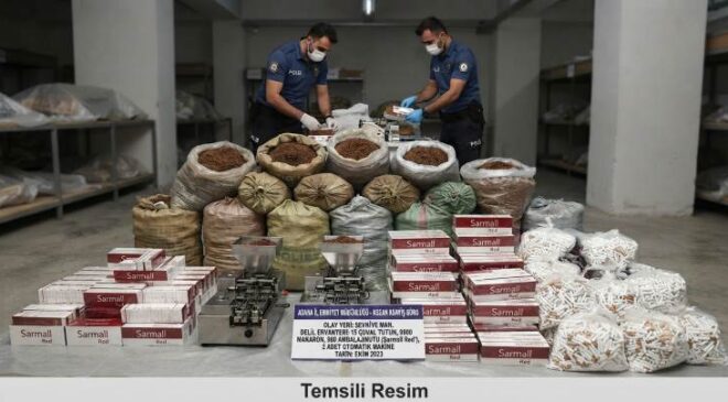 Kozan’da Kaçak Tütün Operasyonu: 1 Tutuklama