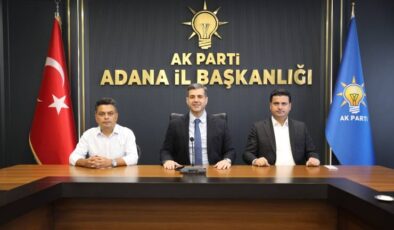 KOZAN HEYETİNDEN AK PARTİ ADANA İL BAŞKANI ÖZKAN’A ZİYARET