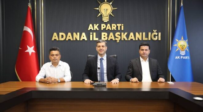KOZAN HEYETİNDEN AK PARTİ ADANA İL BAŞKANI ÖZKAN’A ZİYARET