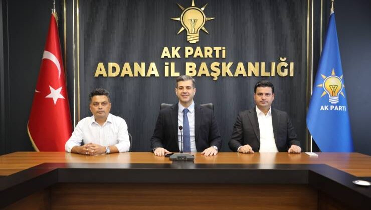 KOZAN HEYETİNDEN AK PARTİ ADANA İL BAŞKANI ÖZKAN’A ZİYARET