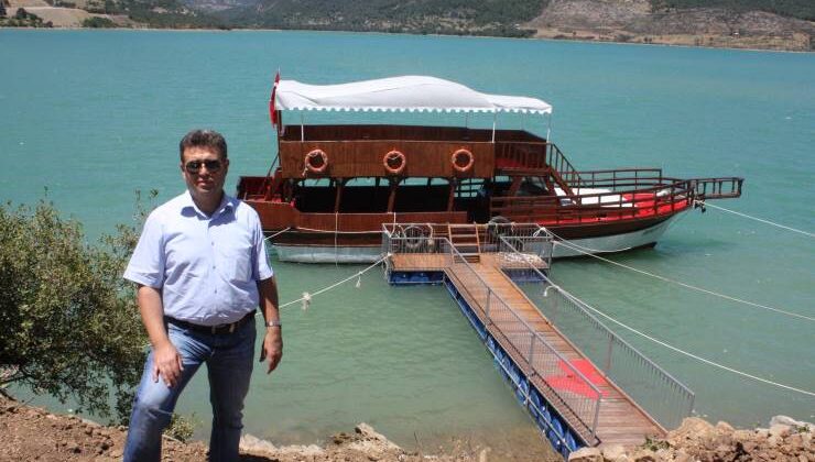Kozan Baraj Gölünde Tekne Turları Başladı