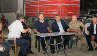 Kozan, İmamoğlu ve Aladağ’daki yangınlara müdahale eden Büyükşehir ekiplerinin teyakkuz hali sürüyor.