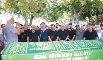 BİLAL BAYRAKÇI SON YOLCULUĞUNA UĞURLANDI