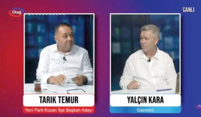 Kozan Belediye Meclis Üyesi ve Yeni Parti İlçe Başkan Adayı Tarık TEMUR net tavır koydu: “Kuzey Adana Sahipsiz, Kozan Hak Ettiği Yerde Değil!”