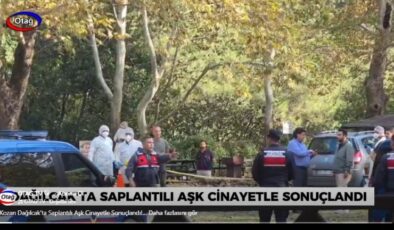 AŞKINA KARŞILIK VERMEYEN GENÇ KIZI ÖLDÜRDÜ