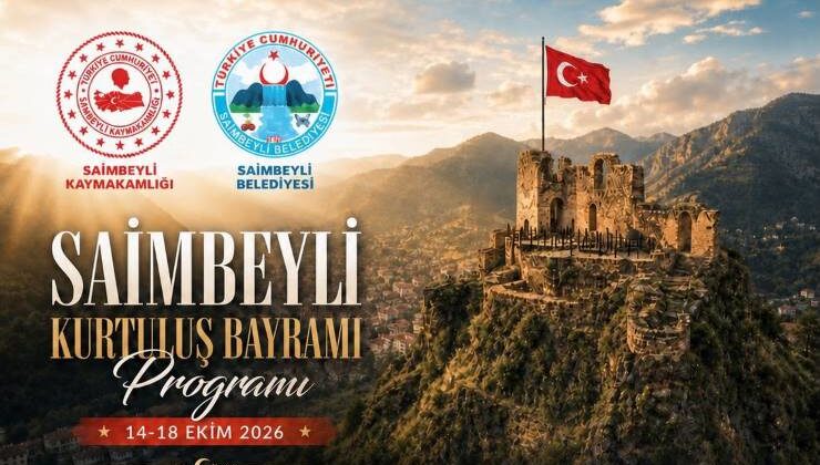 SAİMBEYLİ’DE KURTULUŞ COŞKUSU: 14-18 EKİM TARİHLERİ ARASINDA DOLU DOLU ETKİNLİK PROGRAMI