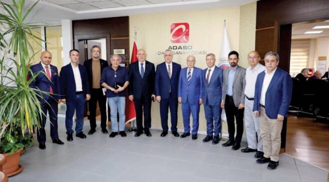 ADANA TOROS DERNEKLERİ FEDERASYONU VE KUZEY ADANA DERNEĞİ’NDEN ADANA SANAYİ VE TİCARET ODALARINA ZİYARET